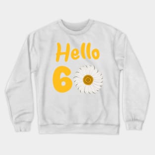 60th Birthday Crewneck Sweatshirt